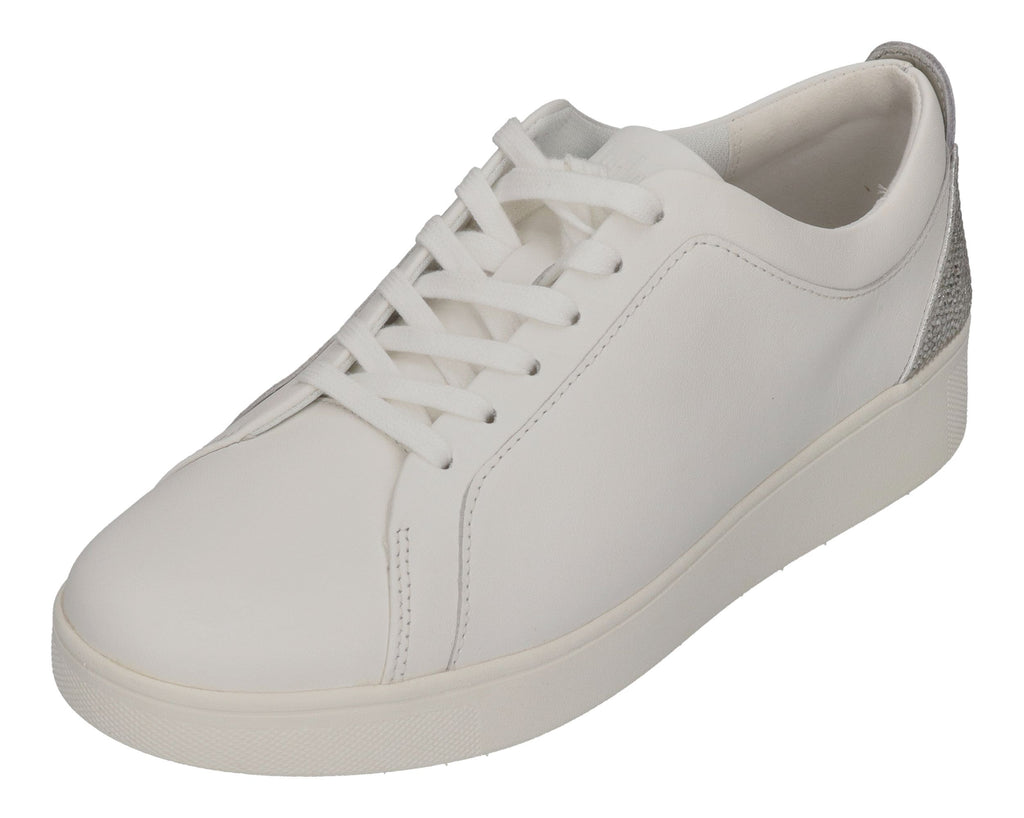 FITFLOP Sneakers RALLY CRYSTAL BACKTAB - white silver