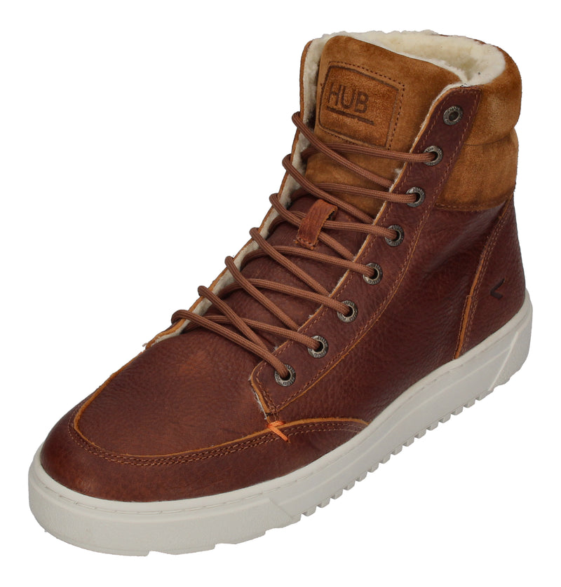 HUB FOOTWEAR Herren - Boots DUBLIN 2.0 L30 - cognac-0