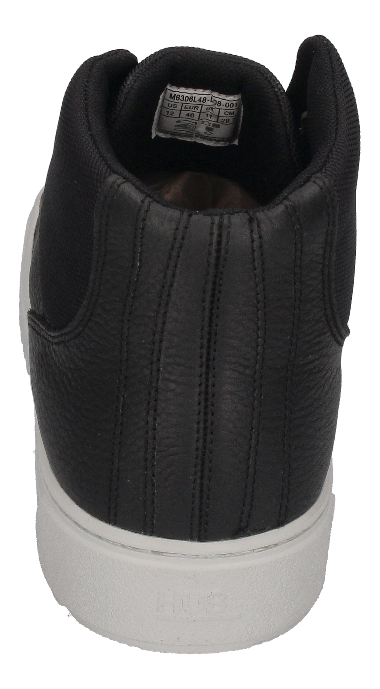 HUB FOOTWEAR Herren Boots MURRAYFIELD 3.0 black white-4
