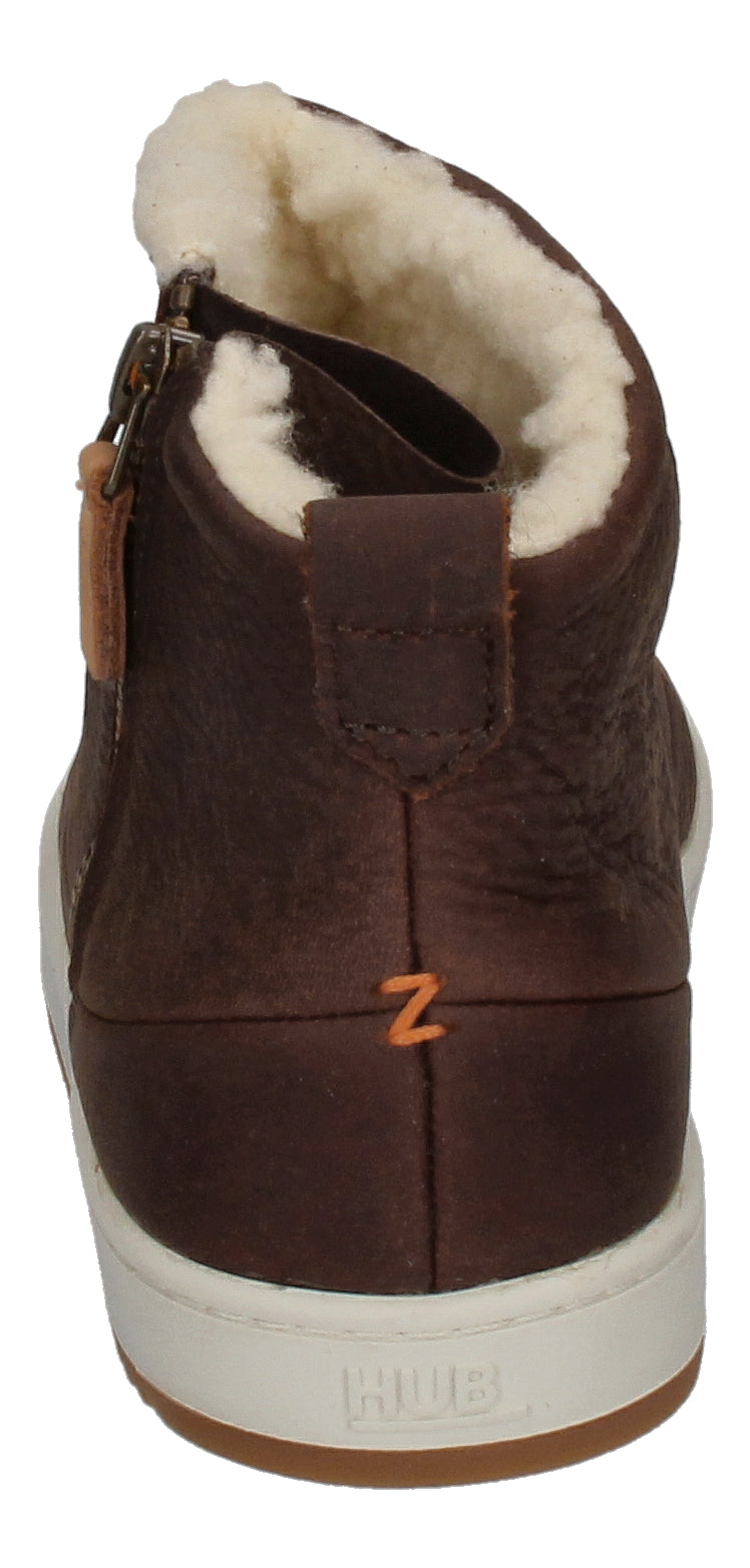 HUB FOOTWEAR Damenschuhe gefütterte Booties RIDGE L30 - dark brown