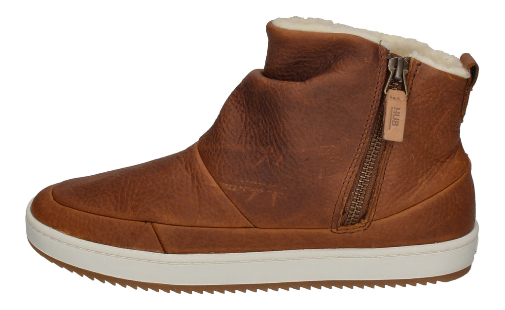 HUB FOOTWEAR Damenschuhe - Booties RIDGE L30 - cognac-1