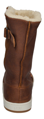 HUB FOOTWEAR Damenschuhe - gefütterte Booties SNOW 2.0 cognac