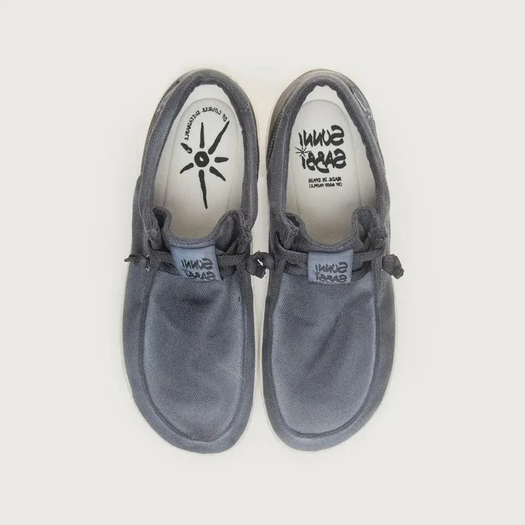 SUNNI SABBI Herren Barfußschuhe Halbschuhe KUNASH-002 onix