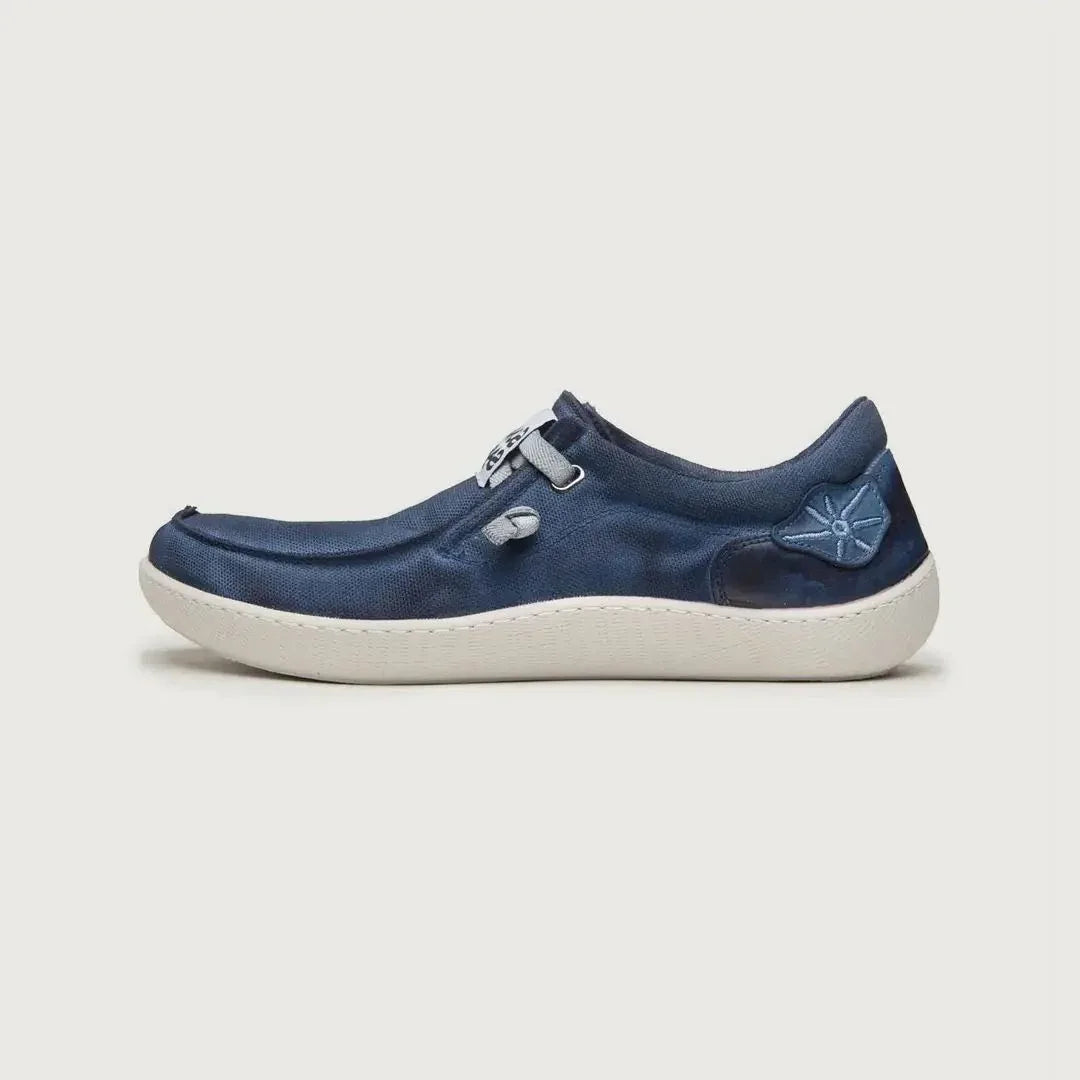SUNNI SABBI Herren Barfußschuhe Halbschuhe KUNASH-002 blue