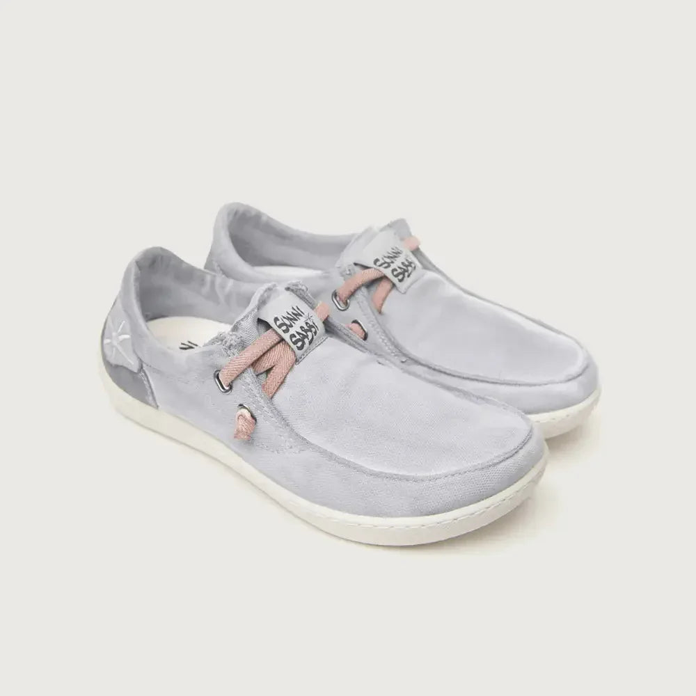 SUNNI SABBI Damen Barfußschuhe Halbschuhe KIKAI-051 gris