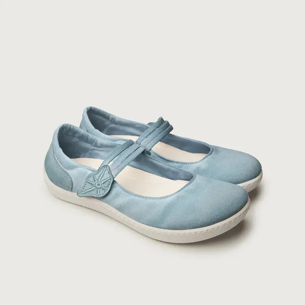 SUNNI SABBI Damen Barfußschuhe Halbschuhe MISEN-055 jeans