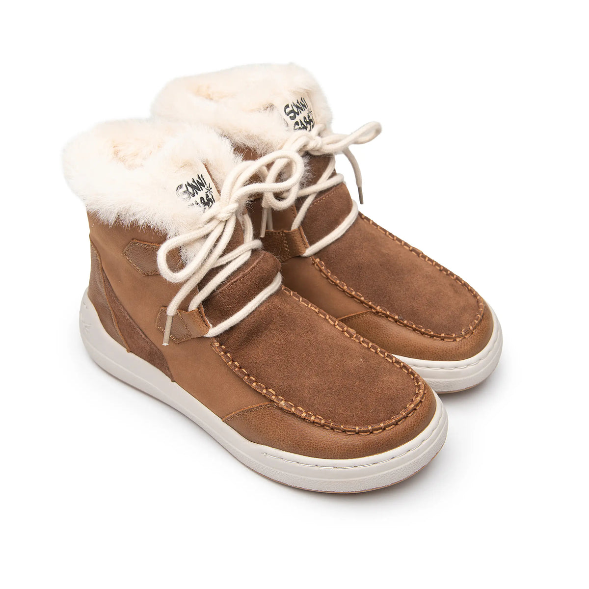 SUNNI SABBI Damen Barfußschuhe Boots ATLAS-069 cuero