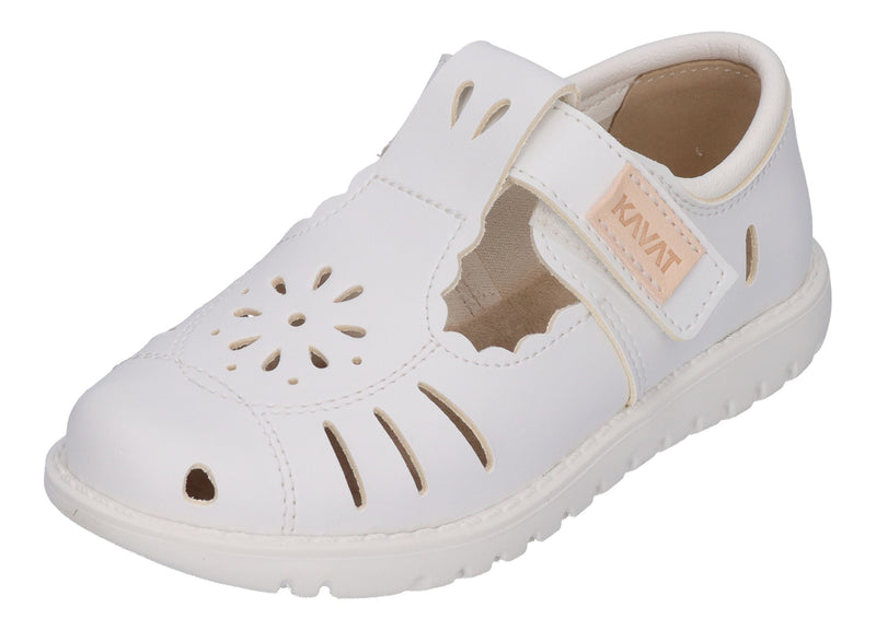 KAVAT Kinderschuhe - Ballerina BLOMBACKA XC - white