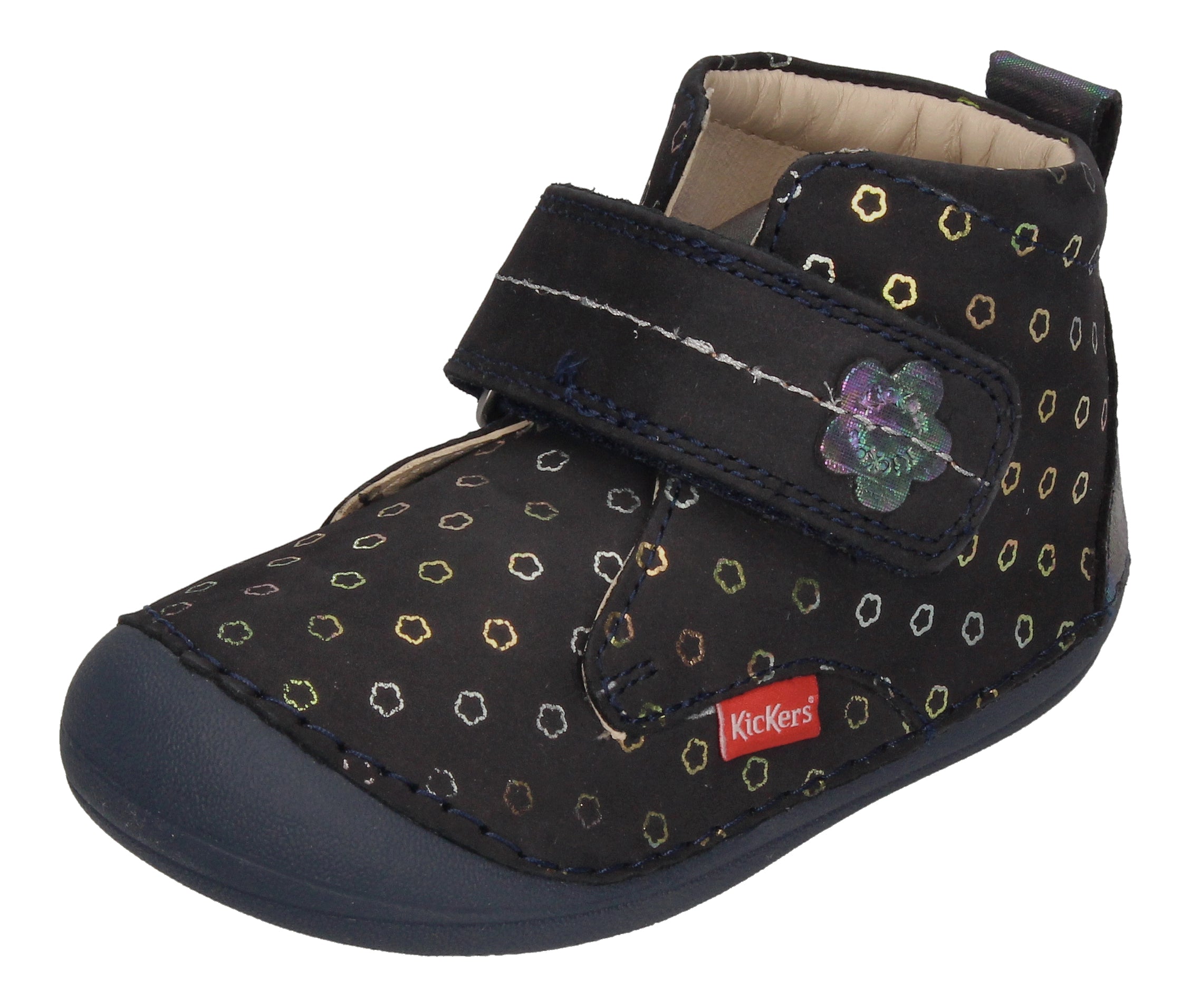 KICKERS Lauflernschuhe SABIO 915398-10-103 marine flower-0