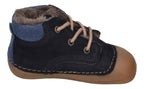 KOEL Barefoot Lauflernschuhe - AVA BIO NUBUK LAMBSWOOL blue-3