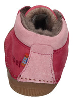 KOEL Barefoot Lauflernschuhe - AVA BIO NUBUK LAMBSWOOL fuchsia-4