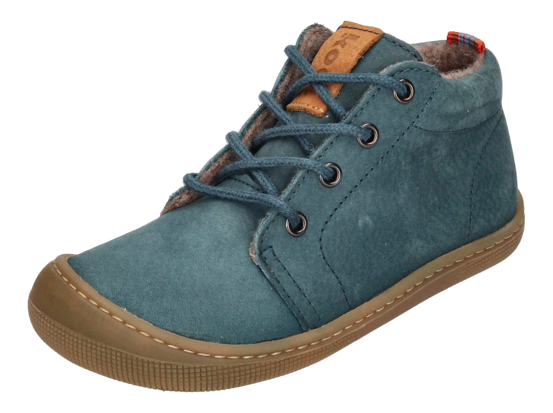 KOEL Barefoot Kinderschuhe - DELI HYDRO FELT turquoise-0