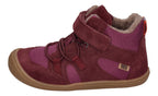 KOEL gefütterte Barefoot Kinderschuhe BEAU WOOL - bordo