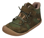 KOEL gefütterte Barefoot Kinderschuhe BEAU WOOL - khaki