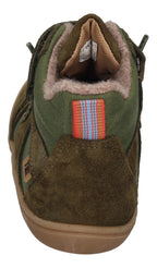 KOEL gefütterte Barefoot Kinderschuhe BEAU WOOL - khaki