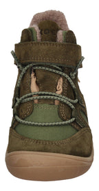 KOEL gefütterte Barefoot Kinderschuhe BEAU WOOL - khaki
