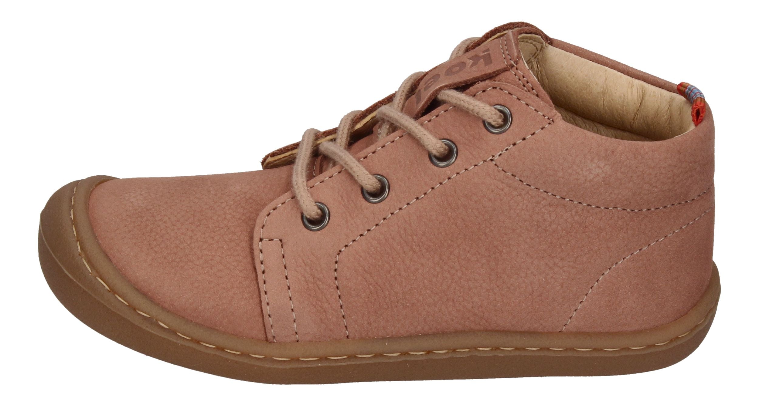 KOEL Barefoot Kinderschuhe - Booties BEN M LEATHER - old pink