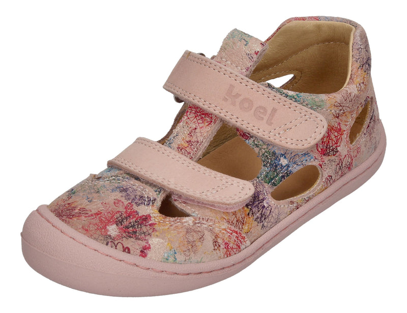KOEL Barefoot Kinderschuhe - BEP FANTASY - nude flowers-0