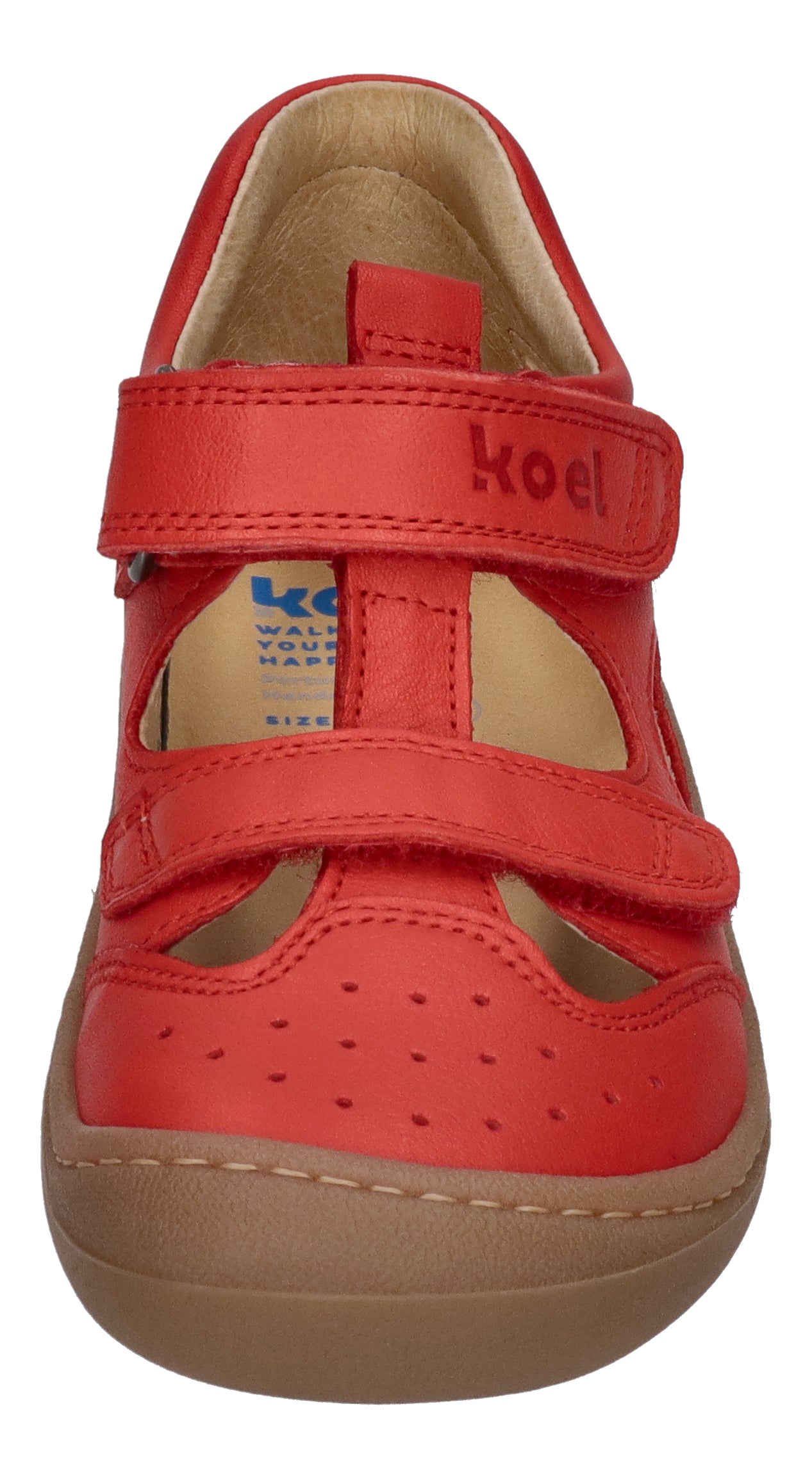 KOEL Barefoot Kinderschuhe - BEP NAPPA - rot