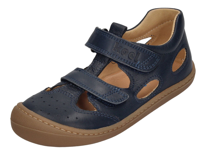 KOEL Barefoot Kinderschuhe - BEP NAPPA - blue-0