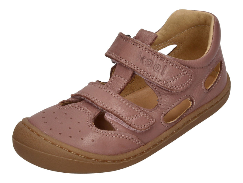 KOEL Barefoot Kinderschuhe - BEP NAPPA - old pink-0