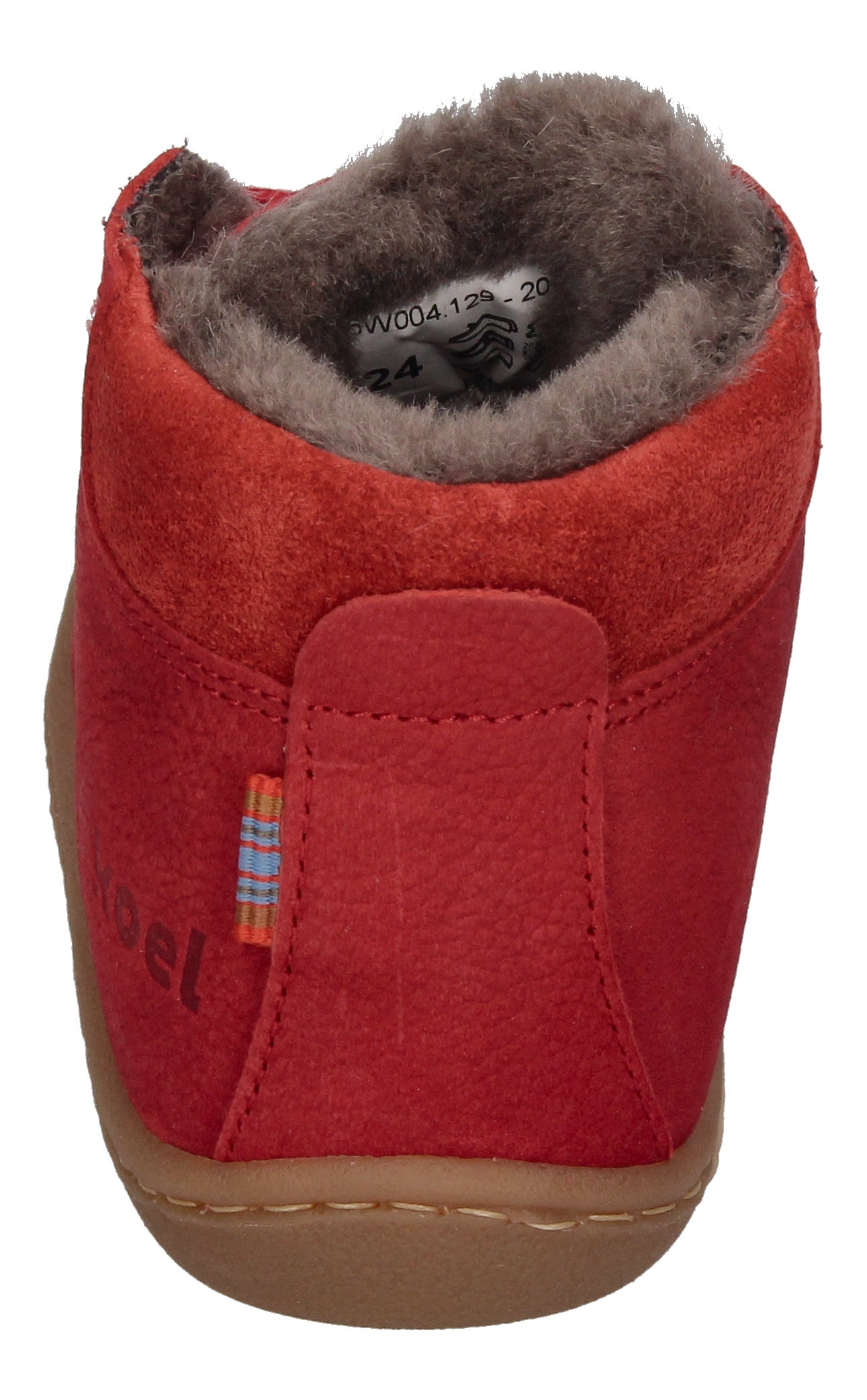 KOEL Barefoot Lauflernschuhe - BILL 2.0 LAMBSWOOL red