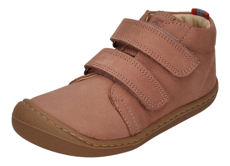 KOEL Barefoot Kinderschuhe - Booties BOB M LEATHER old pink
