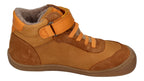 KOEL gefütterte Barefoot Kinderschuhe DANIEL TEX - cognac