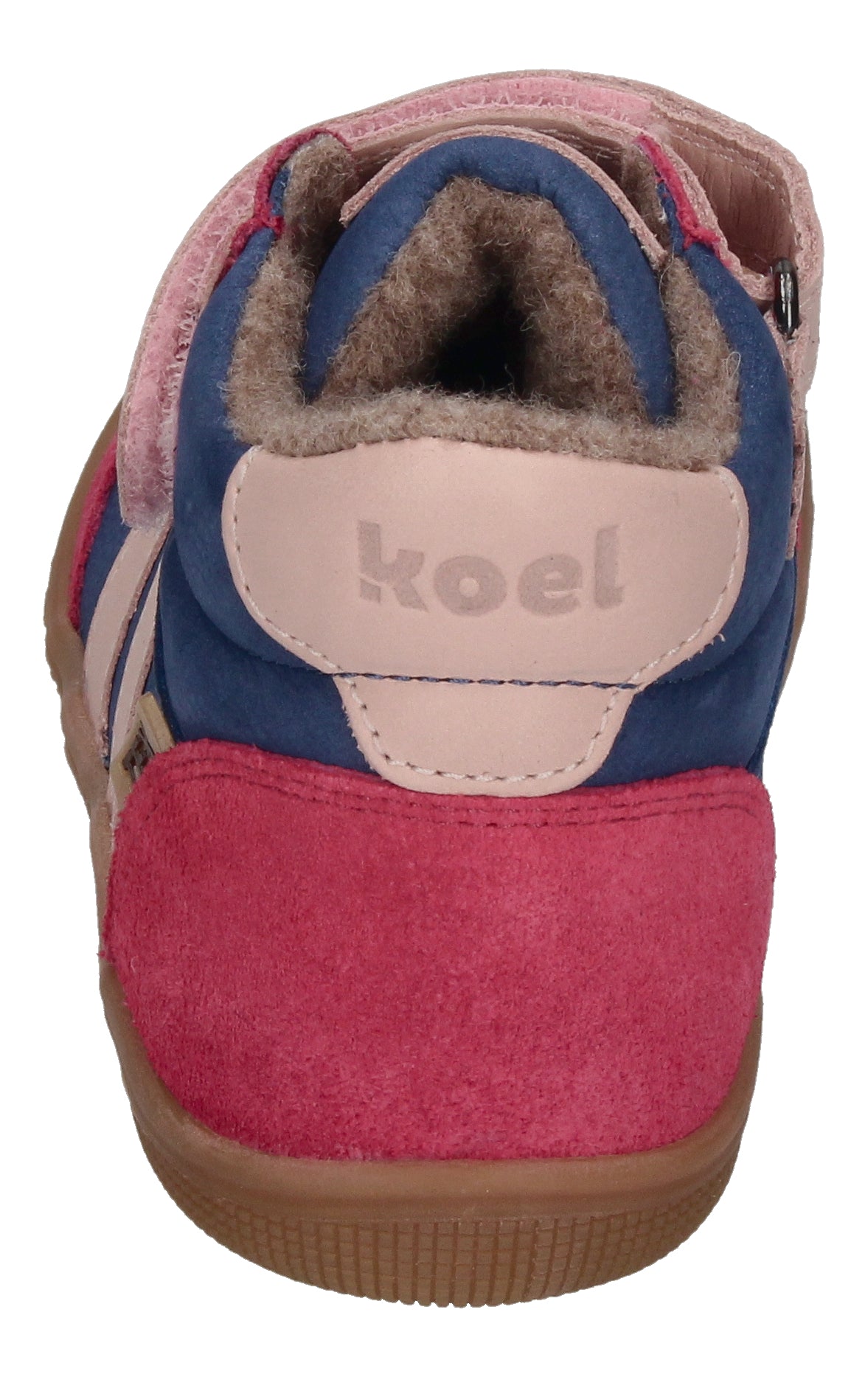 KOEL gefütterte Barefoot Kinderschuhe DANIEL TEX - fuchsia