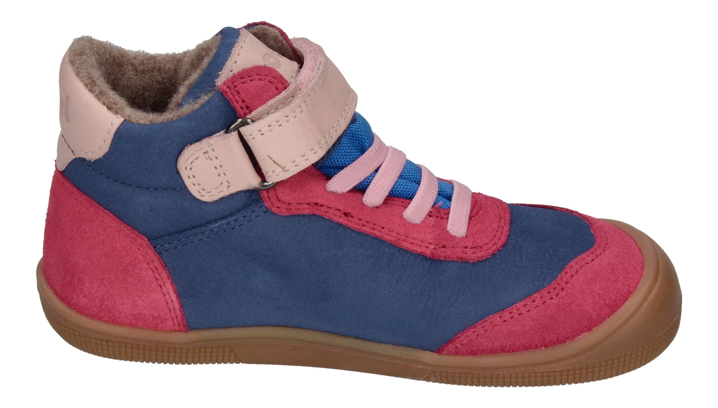 KOEL gefütterte Barefoot Kinderschuhe DANIEL TEX - fuchsia