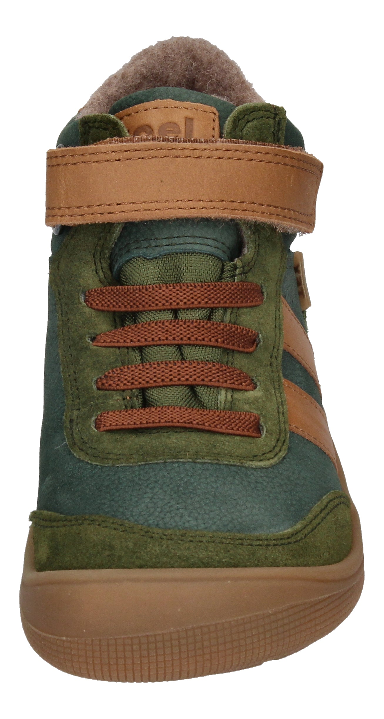 KOEL gefütterte Barefoot Kinderschuhe DANIEL TEX - green