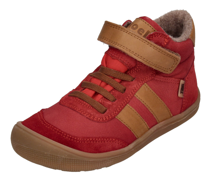 KOEL gefütterte Barefoot Kinderschuhe DANIEL TEX - red