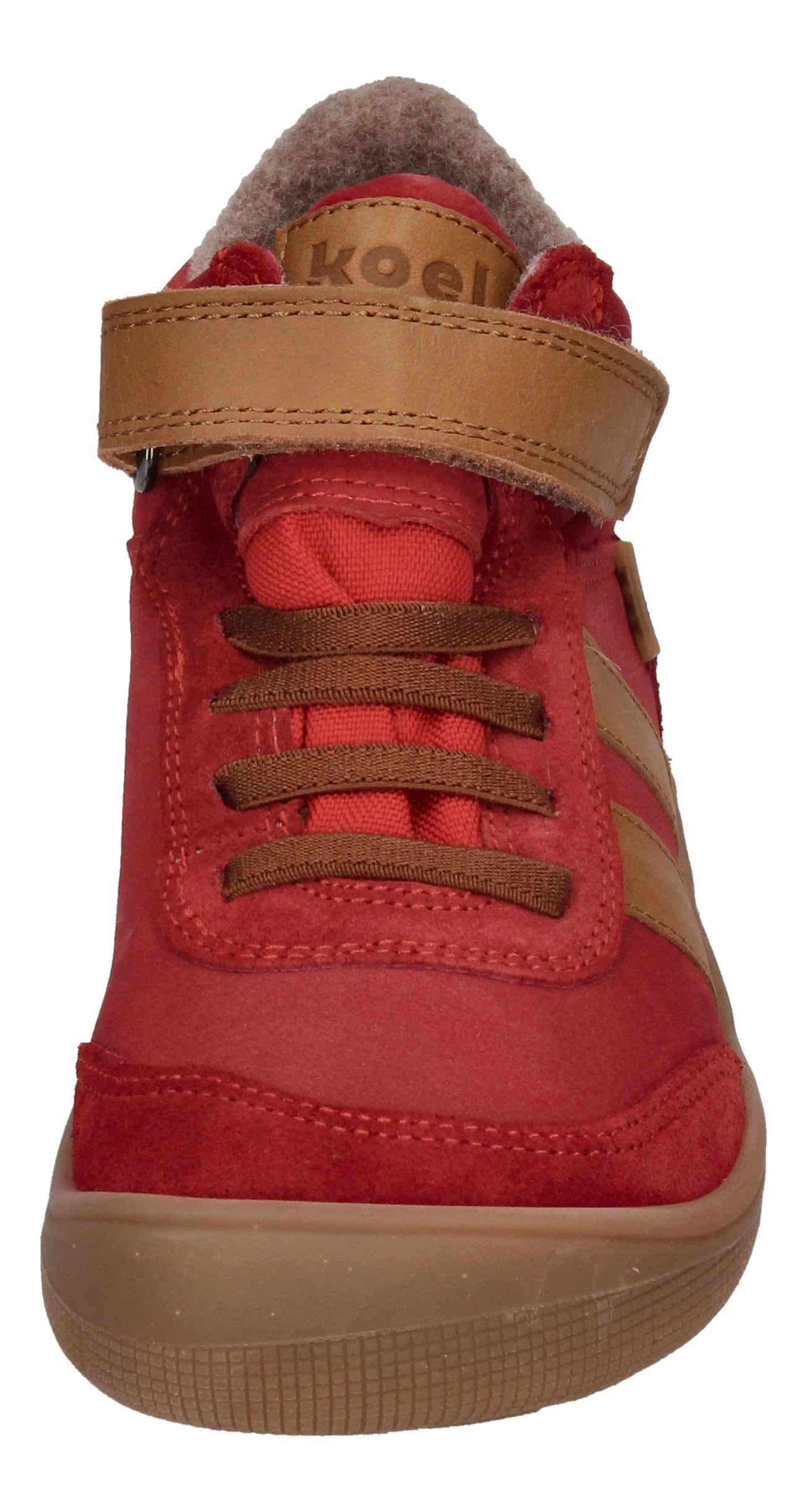 KOEL gefütterte Barefoot Kinderschuhe DANIEL TEX - red