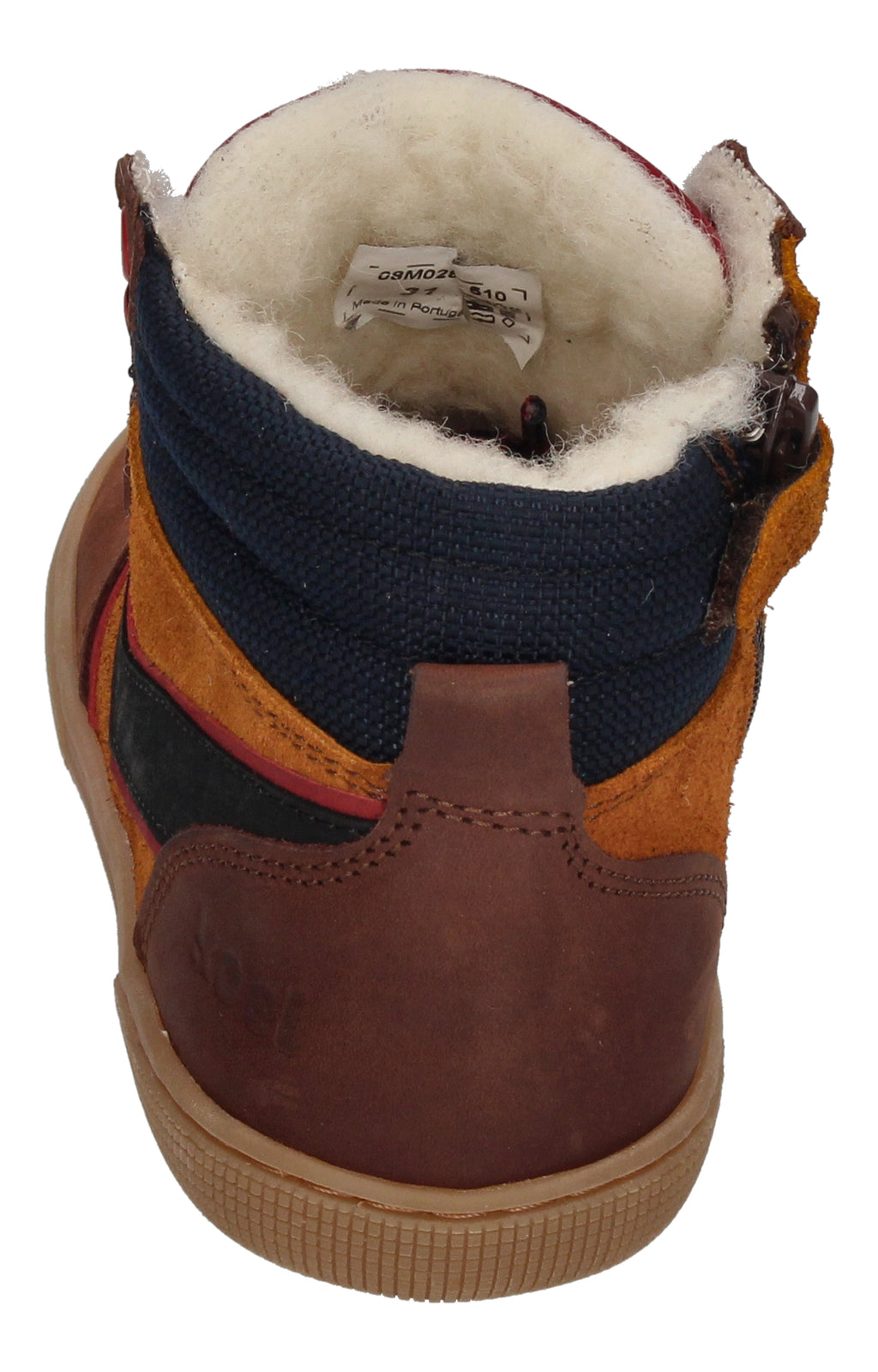 KOEL Barefoot Kinder Sneakers DANISH NAPPA 302 chocolate