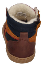 KOEL Barefoot Kinder Sneakers DANISH NAPPA 302 chocolate