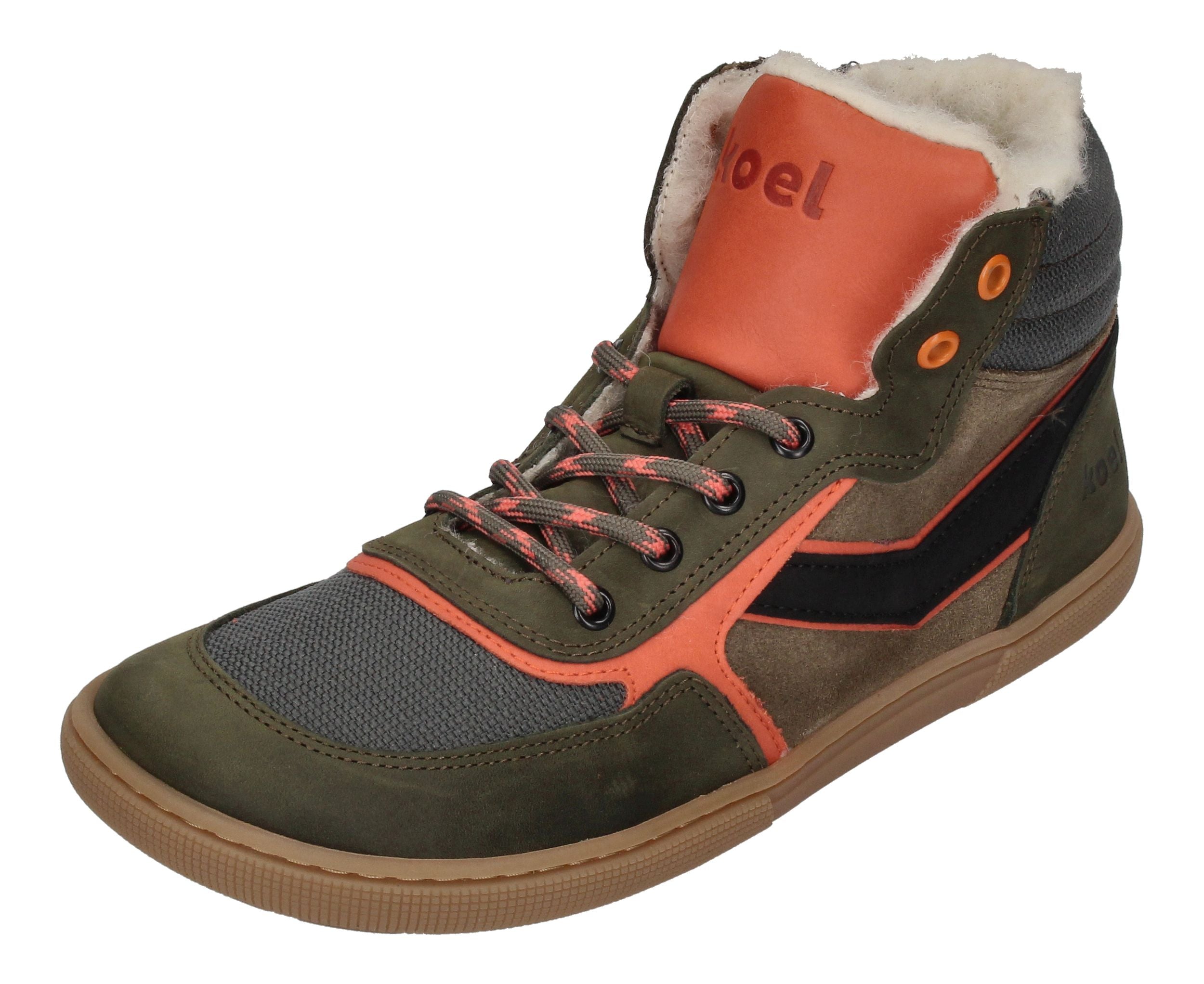 KOEL Barefoot Teenager Sneakers DANISH NAPPA 302 khaki-0