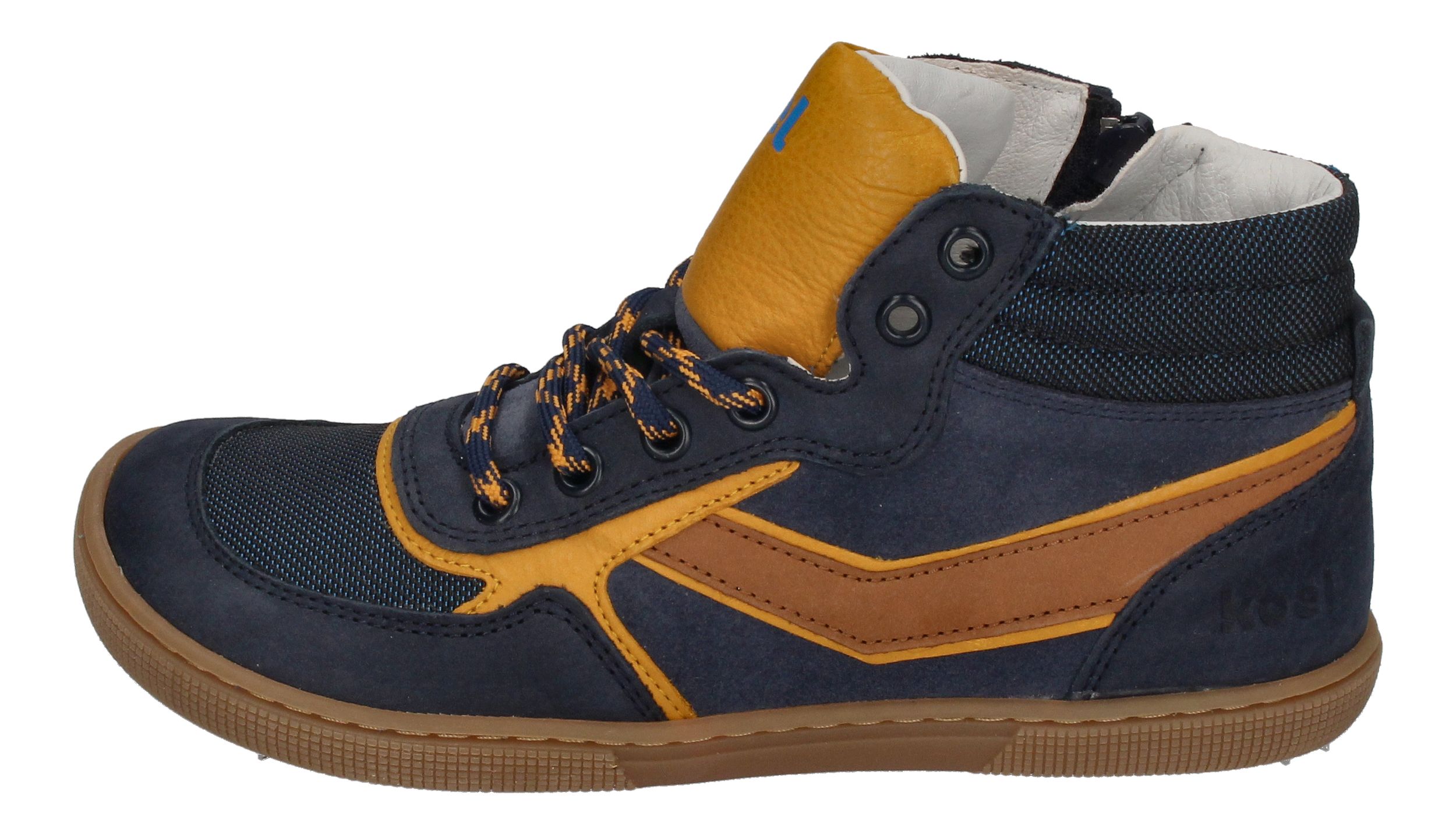 KOEL Barefoot Kinder Sneakers DANISH NAPPA 301 blue-1