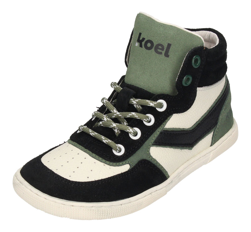 KOEL Barefoot Kinderschuhe - Sneakers DANISH NAPPA green