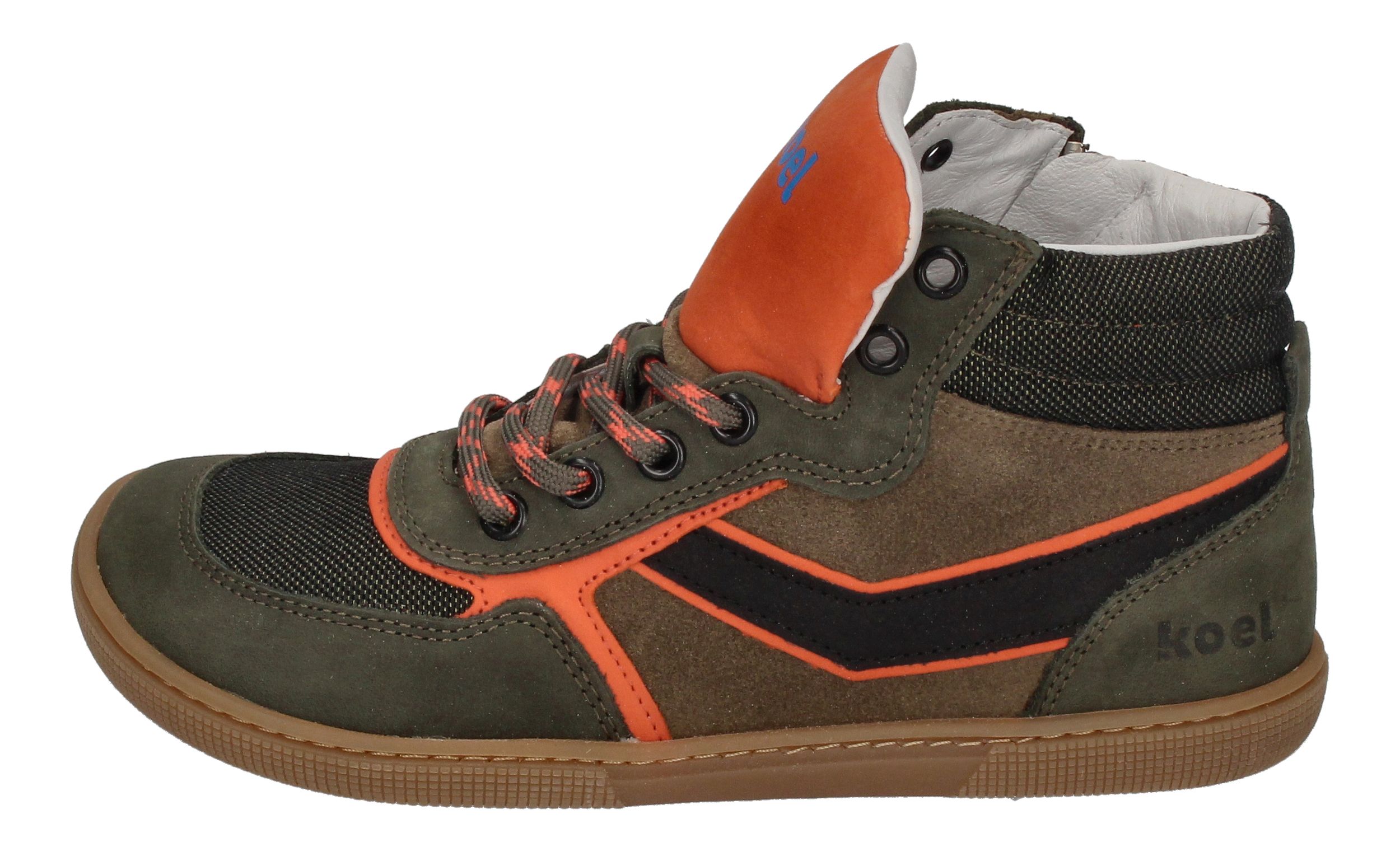 KOEL Barefoot Teenager Sneakers - DANISH NAPPA - khaki-1