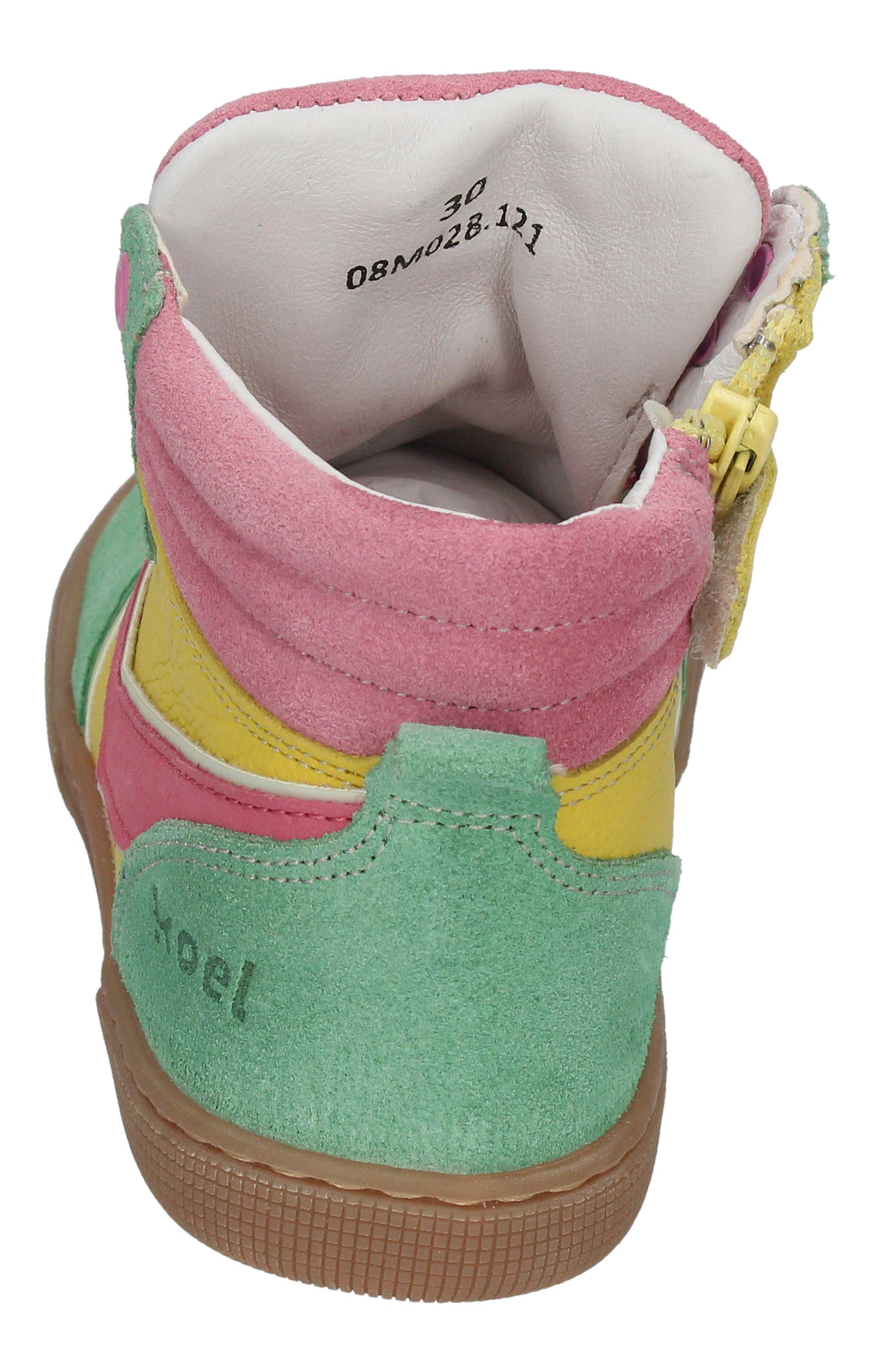 KOEL Barefoot Kinderschuhe - Sneakers DANISH NAPPA 121 yellow