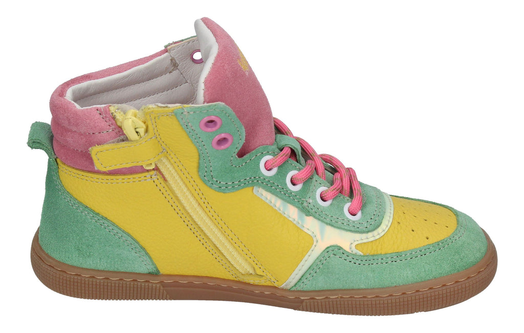 KOEL Barefoot Kinderschuhe - Sneakers DANISH NAPPA 121 yellow