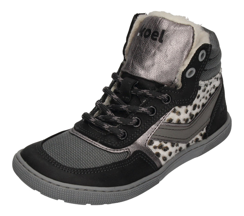 KOEL Barefoot Kinder Sneakers DANISH WOOL white platino