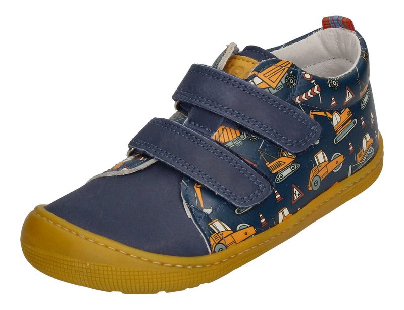 KOEL Barefoot Kinderschuhe DANNY PRINT Tractor yellow-0