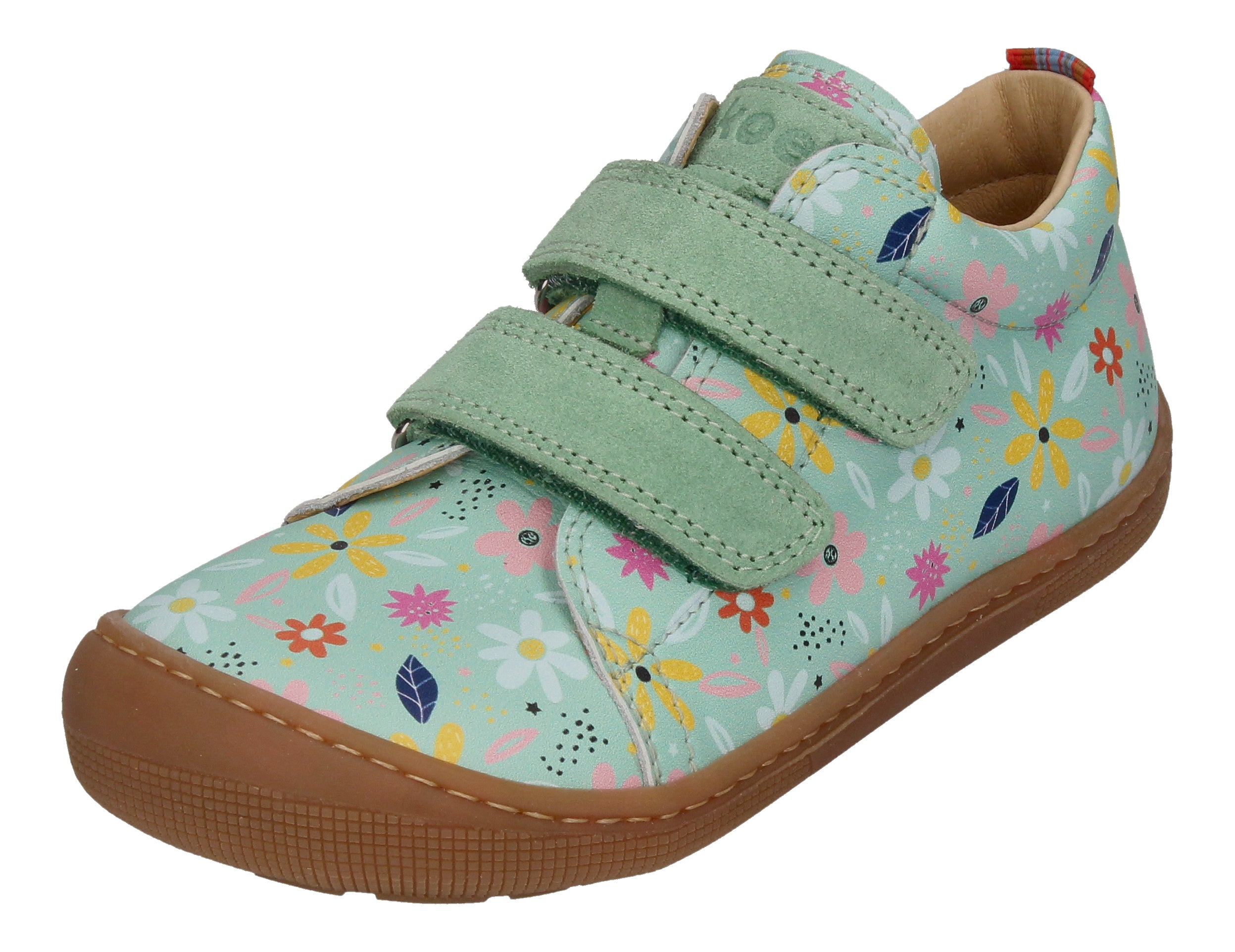 KOEL Barefoot Kinder Sneakers DANNY PRINT garden mint | Bester Preis, bester Style – shoedeal