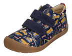 KOEL Barefoot Kinderschuhe - Sneakers DANNY PRINT tractor blue