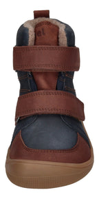 KOEL Barefoot Kinderschuhe extra weit DARO NAPA GRAIN navy-4