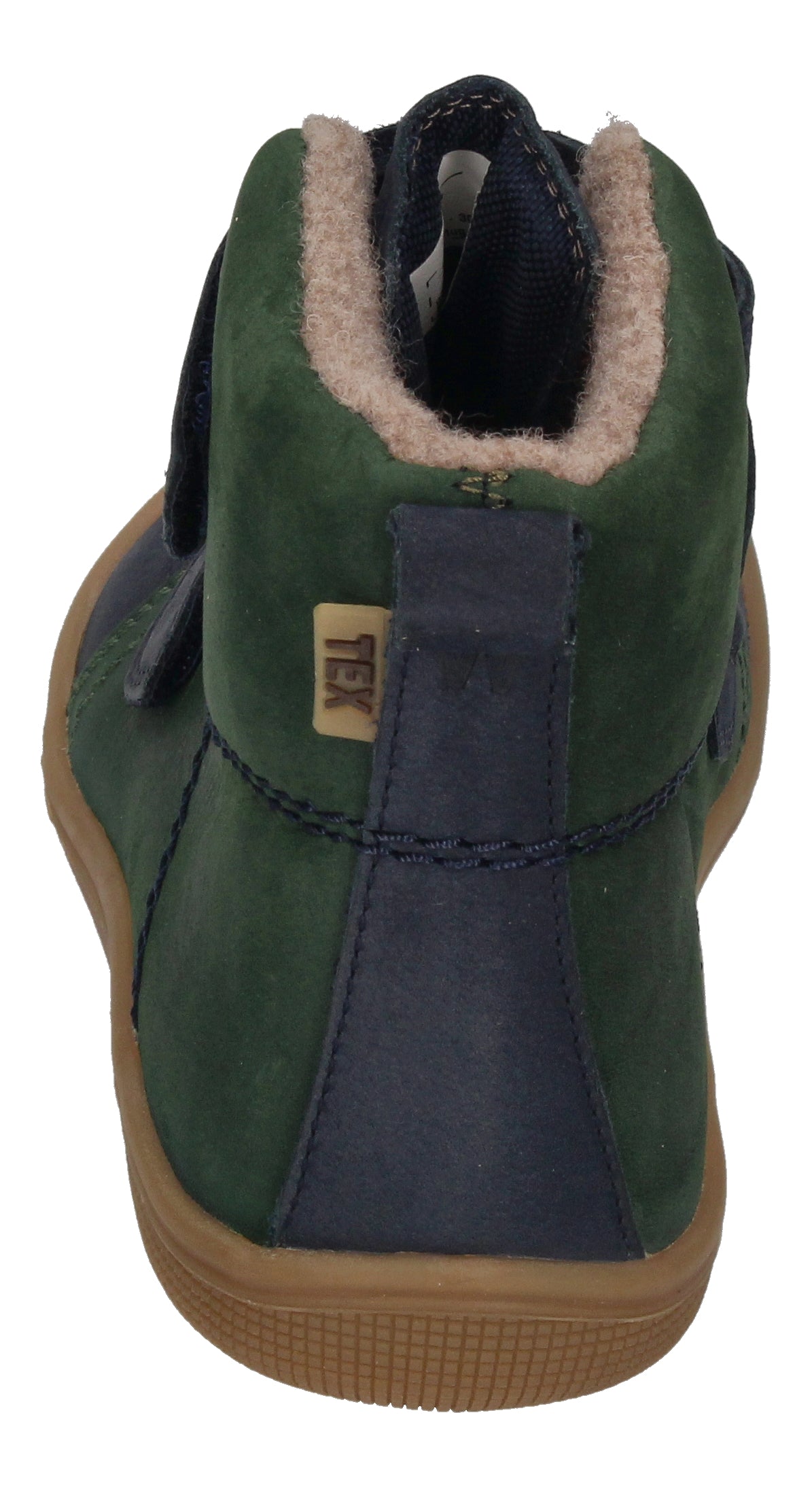 KOEL Barefoot Kinderschuhe extra weit DARO NAPA GRAIN green-4