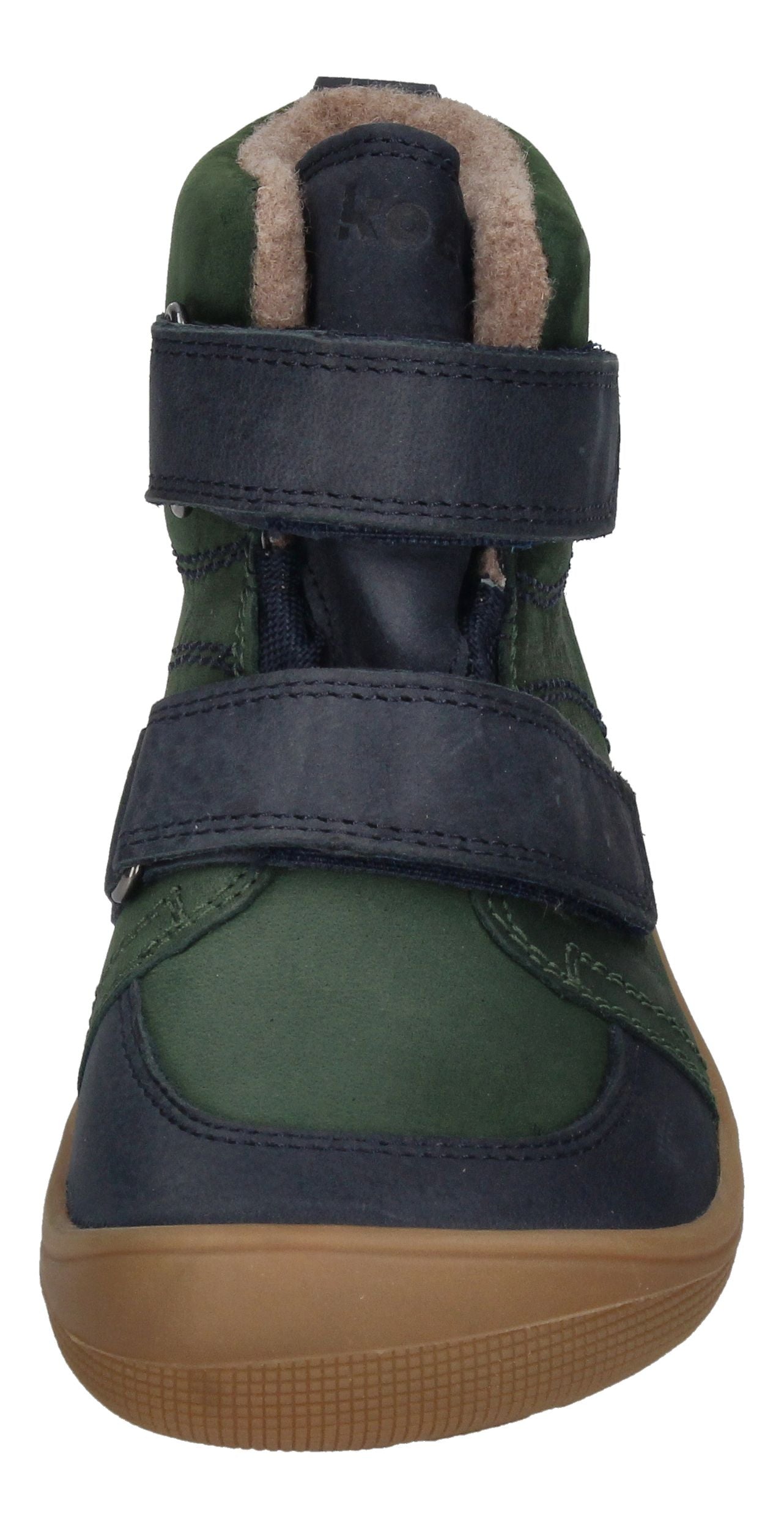 KOEL Barefoot Kinderschuhe extra weit DARO NAPA GRAIN green-2