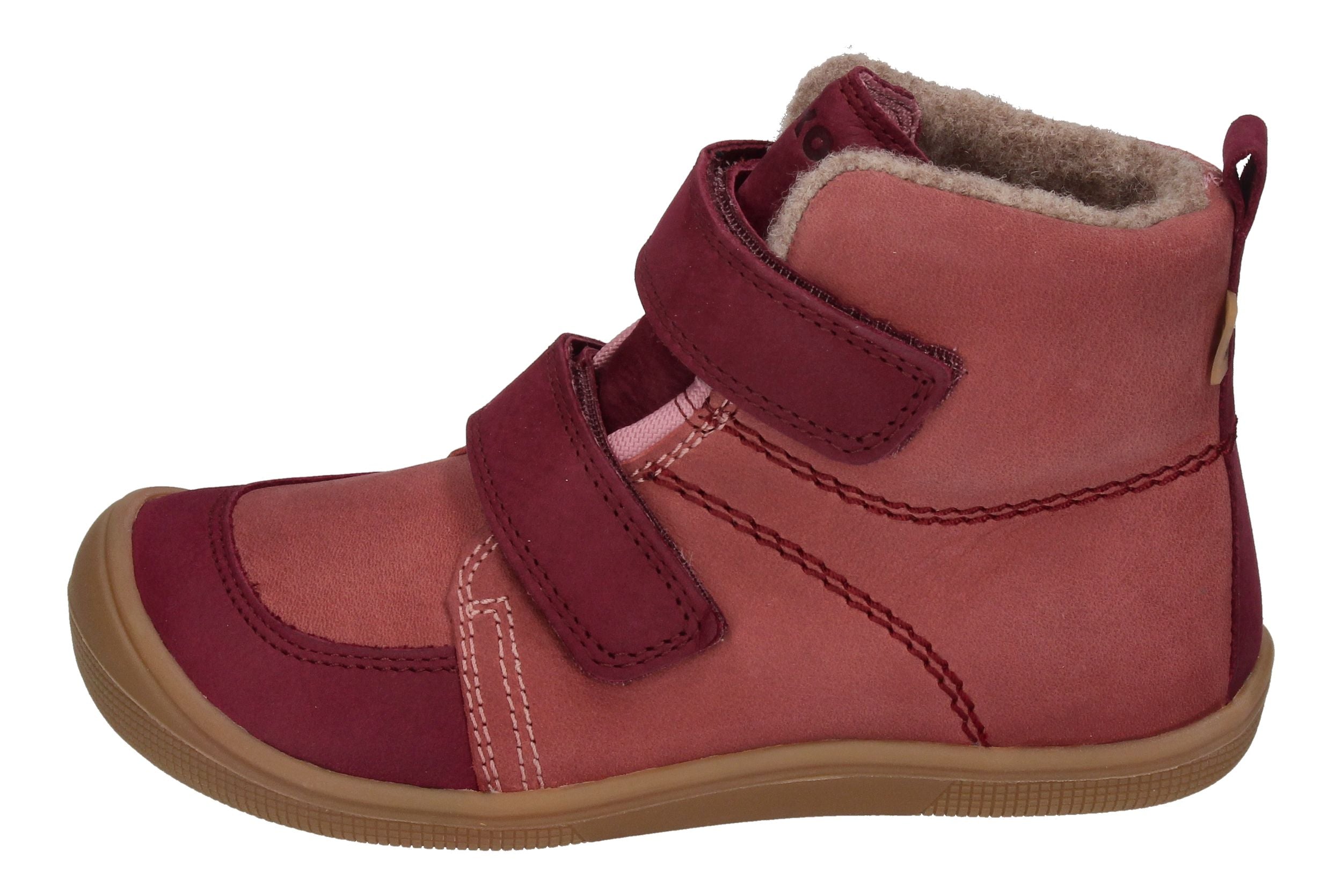 KOEL Barefoot Kinderschuhe extra weit DARO NAPA GRAIN blossom-1