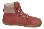 KOEL Barefoot Kinderstiefel - DEEMER TEX WOOL - old pink-3